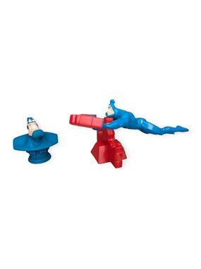The Tick x Taco Bell Balancing Brick Figure & Vinyl Bust Figure Set of 2 1996